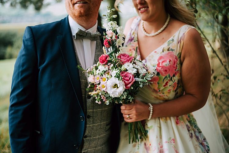 Bouquet Flowers Bride Bridal Fresia Rose Stock Wax Bride Bridal Pastel Floral Wedding Dress Tipi Alfred and Co Photography
