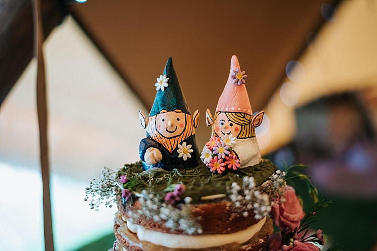 Knome Toppers Floral Wedding Dress Tipi Alfred and Co Photography