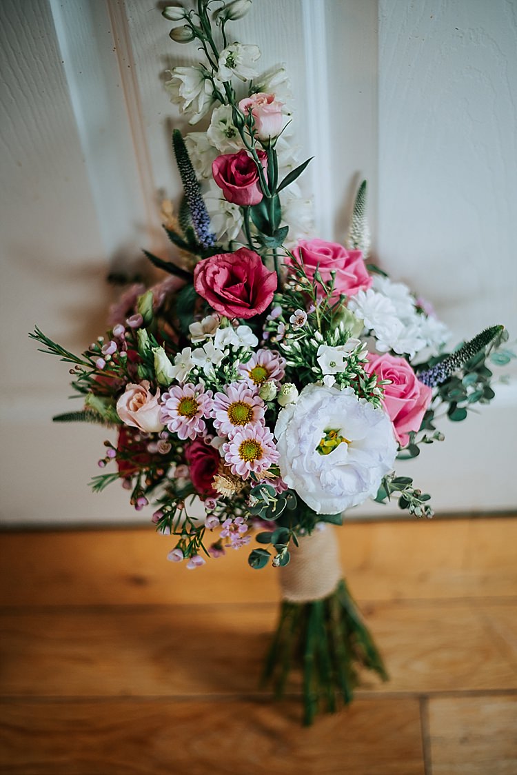 Bouquet Flowers Bride Bridal Fresia Rose Stock Wax Bride Bridal Pastel Floral Wedding Dress Tipi Alfred and Co Photography