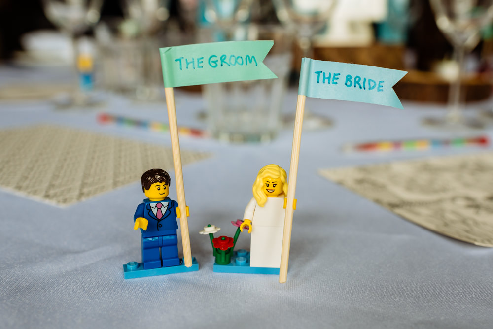 Name Place Card Bride Groom Lego Laid Back Harry Potter Wedding Daffodil Waves Photography