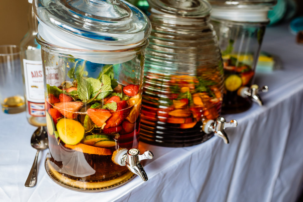 Drinks Dispenser Kilner Pimms Laid Back Harry Potter Wedding Daffodil Waves Photography