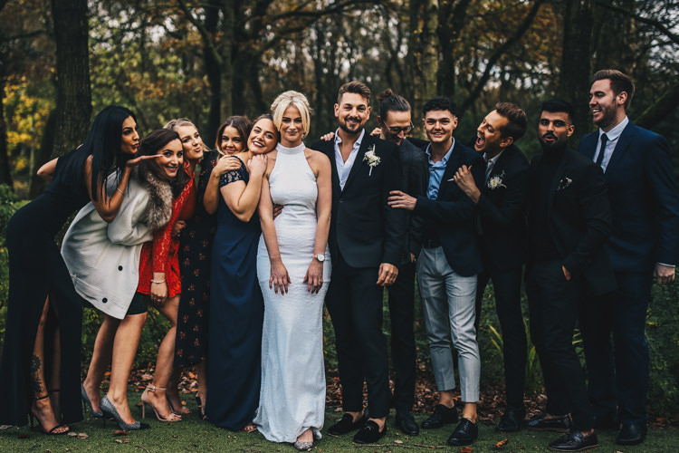 Stylish Minimalist Moddershall Oaks Wedding Winnington & Coe Photography