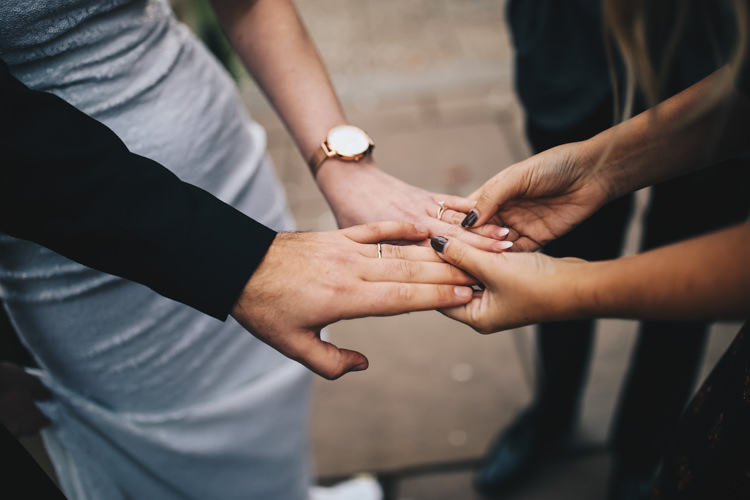 Stylish Minimalist Moddershall Oaks Wedding Winnington & Coe Photography