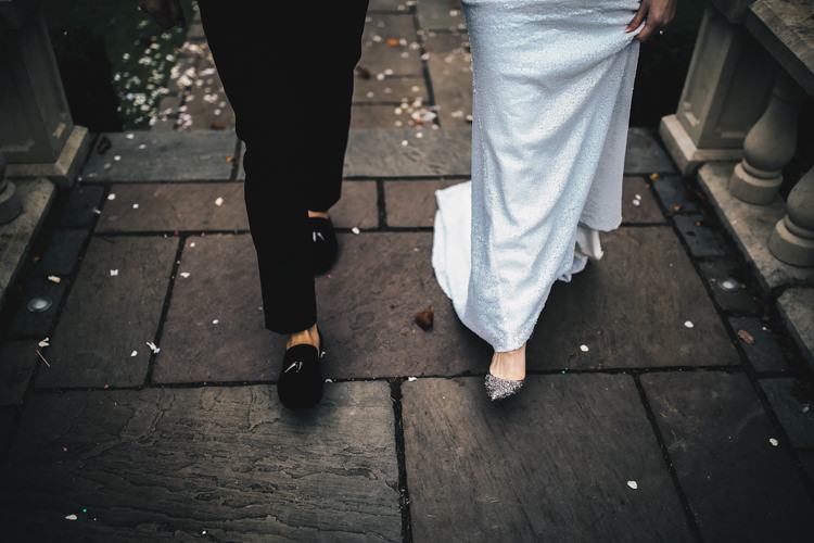 Stylish Minimalist Moddershall Oaks Wedding Winnington & Coe Photography