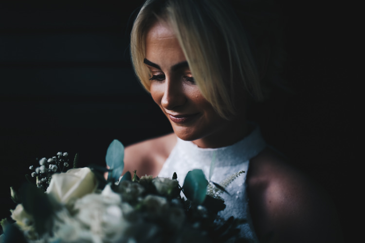 Make Up Bride Bridal Beauty Stylish Minimalist Moddershall Oaks Wedding Winnington & Coe Photography