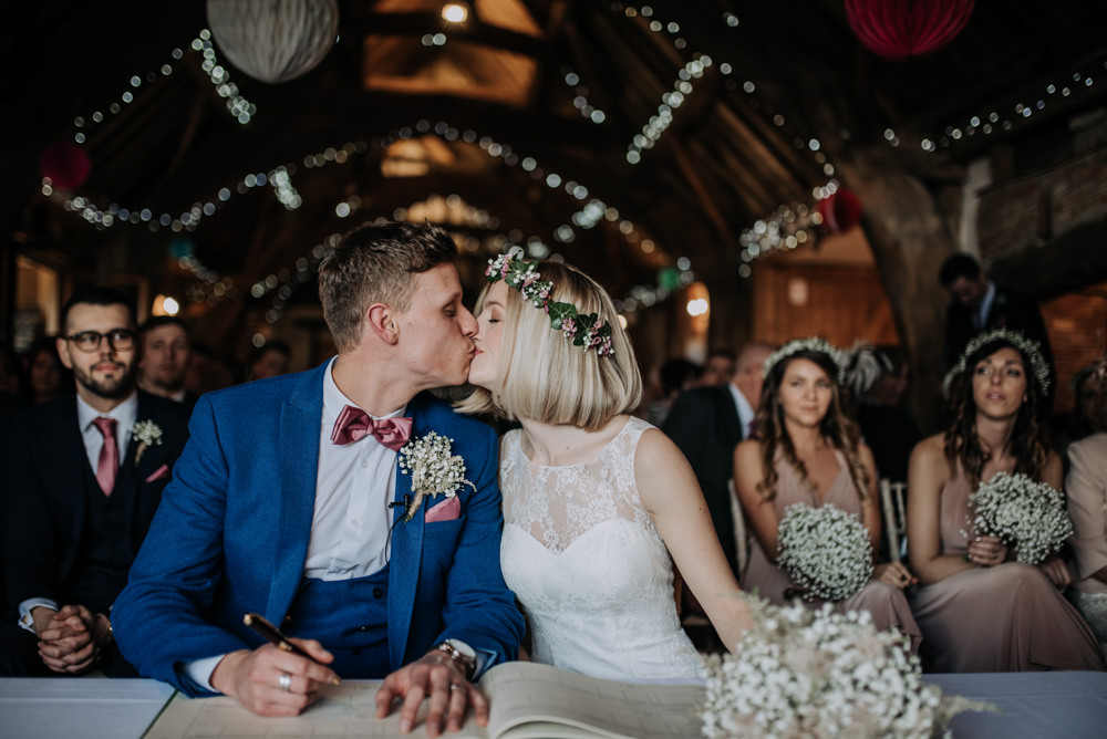 Notley Tythe Barn Wedding Kazooieloki Photography