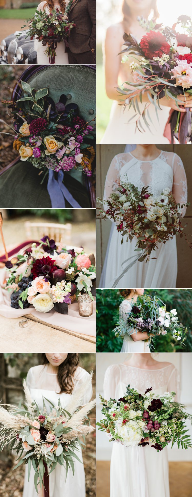 Oxblood Wedding Flowers Bouquets Trends Ideas Burgundy