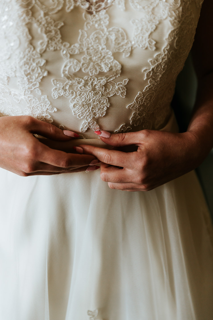 Nails Manicure Bride Bridal Pretty Pastel Floral Village Hall Wedding Struve Photography