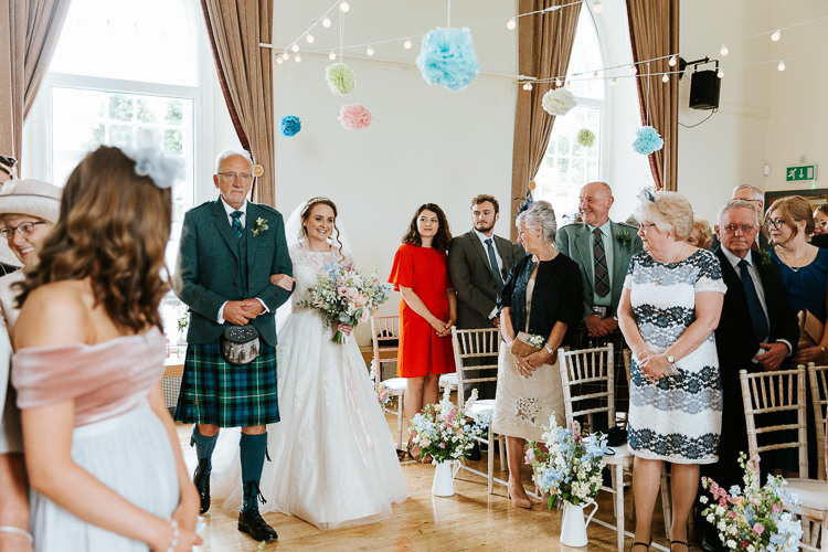 Pretty Pastel Floral Village Hall Wedding Struve Photography