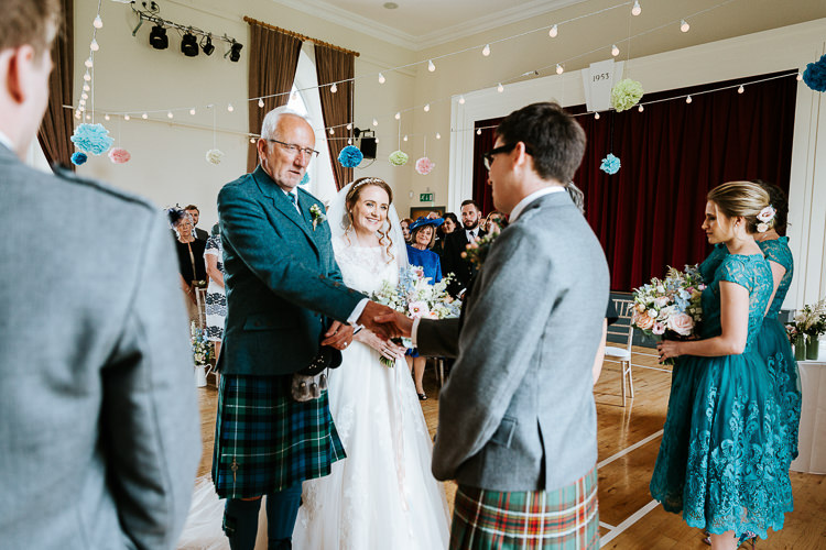Pretty Pastel Floral Village Hall Wedding Struve Photography