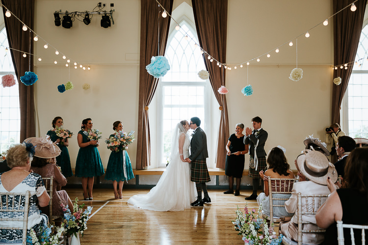 Pretty Pastel Floral Village Hall Wedding Struve Photography