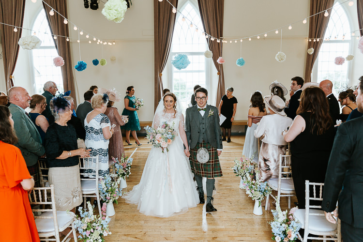 Pretty Pastel Floral Village Hall Wedding Struve Photography