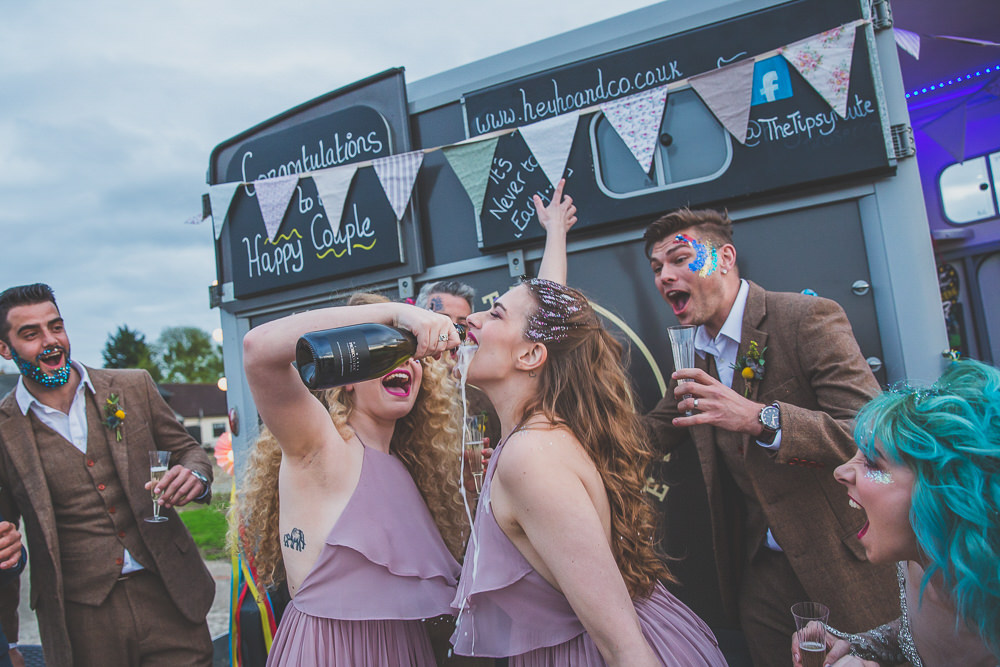 Rainbow Alternative Woodland Wedding Ideas Nicki Shea Photography
