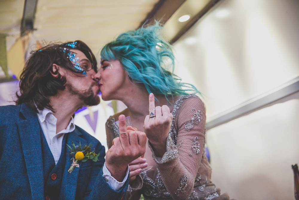 Rainbow Alternative Woodland Wedding Ideas Nicki Shea Photography