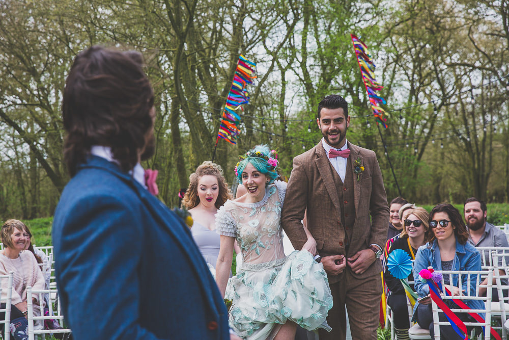 Rainbow Alternative Woodland Wedding Ideas Nicki Shea Photography