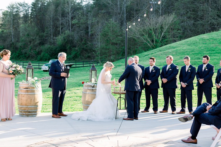 Romantic Spring Pastel Farm Wedding Ashley Spangler Photography