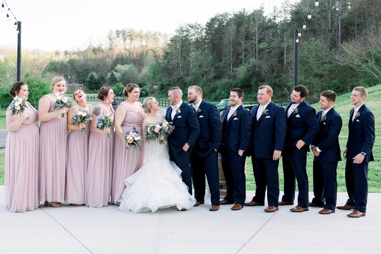 Romantic Spring Pastel Farm Wedding Ashley Spangler Photography