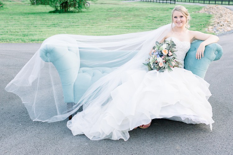 Romantic Spring Pastel Farm Wedding Ashley Spangler Photography