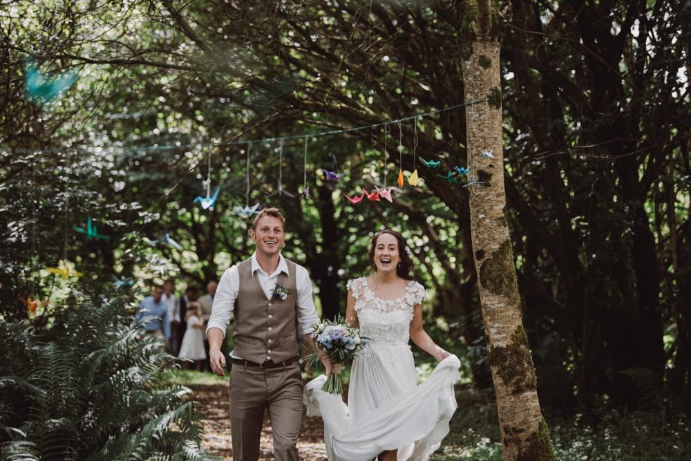 Waistcoat Groom Attire The Green Cornwall Wedding Ben Selway Photography