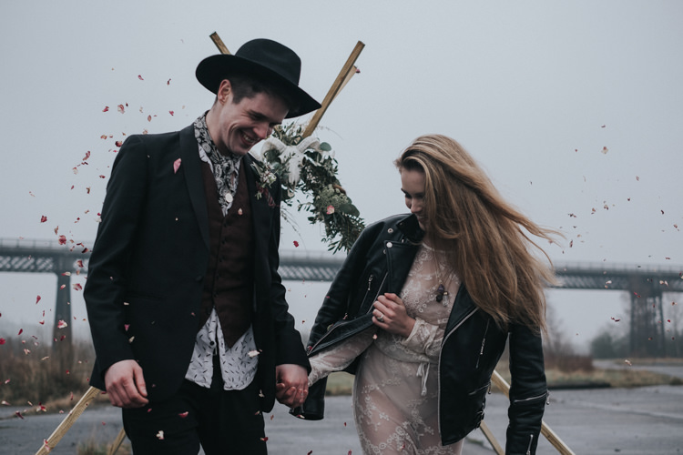 Confetti Alternative Edgy Naked Tipi Backdrop Wedding Ideas http://www.ivoryfayre.com/