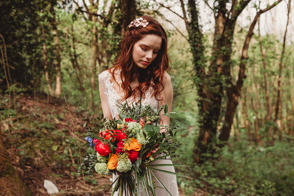 Bouquet Flowers Bride Bridal Colourful Peony Greenery Rose Arnos Vale Weddings Ideas When Charlie Met Hannah Photography