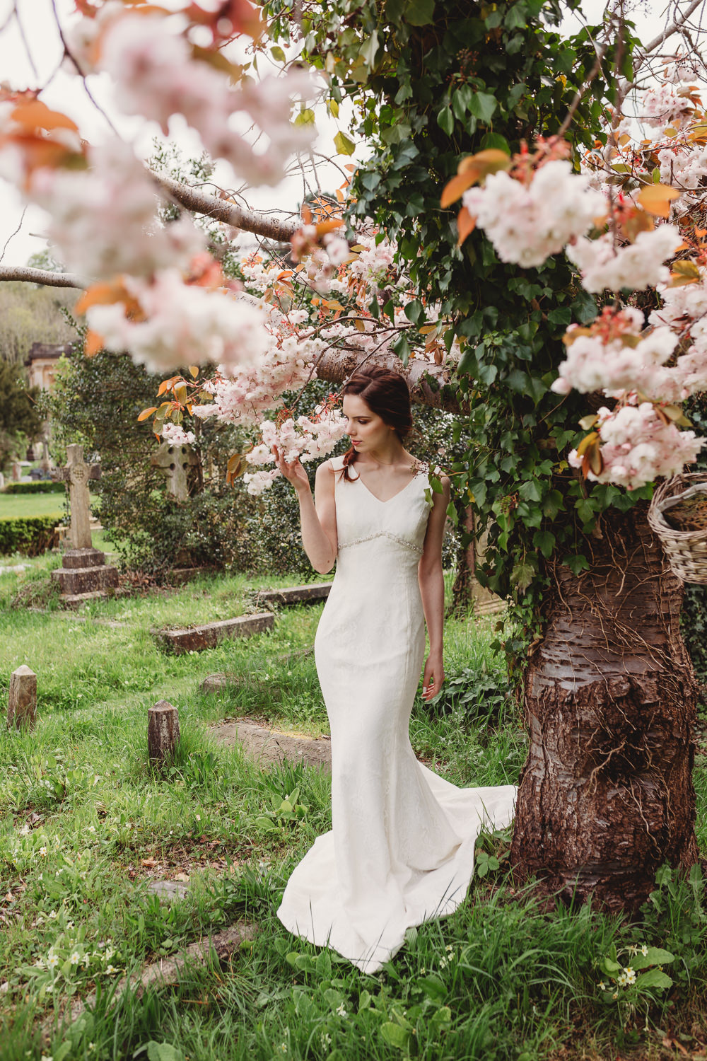 Dress Gown Bride Bridal Lace Train Arnos Vale Weddings Ideas When Charlie Met Hannah Photography