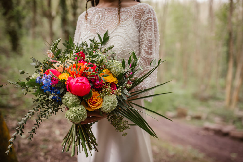 Bouquet Flowers Bride Bridal Colourful Peony Greenery Rose Arnos Vale Weddings Ideas When Charlie Met Hannah Photography