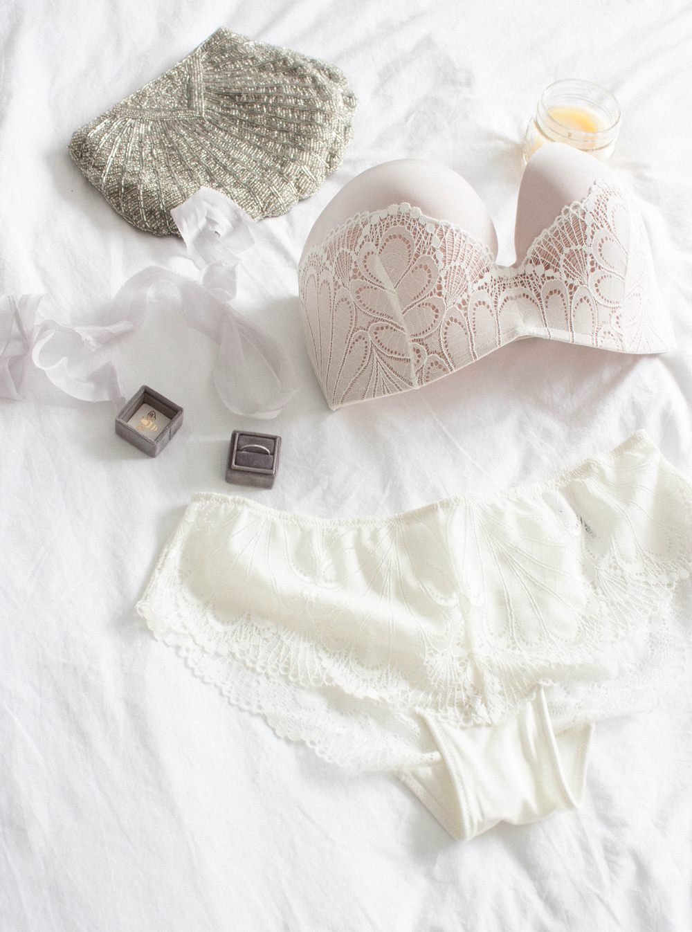 Bridal Wedding Lingerie Wonderbra Underwear Bride Bra Briefs