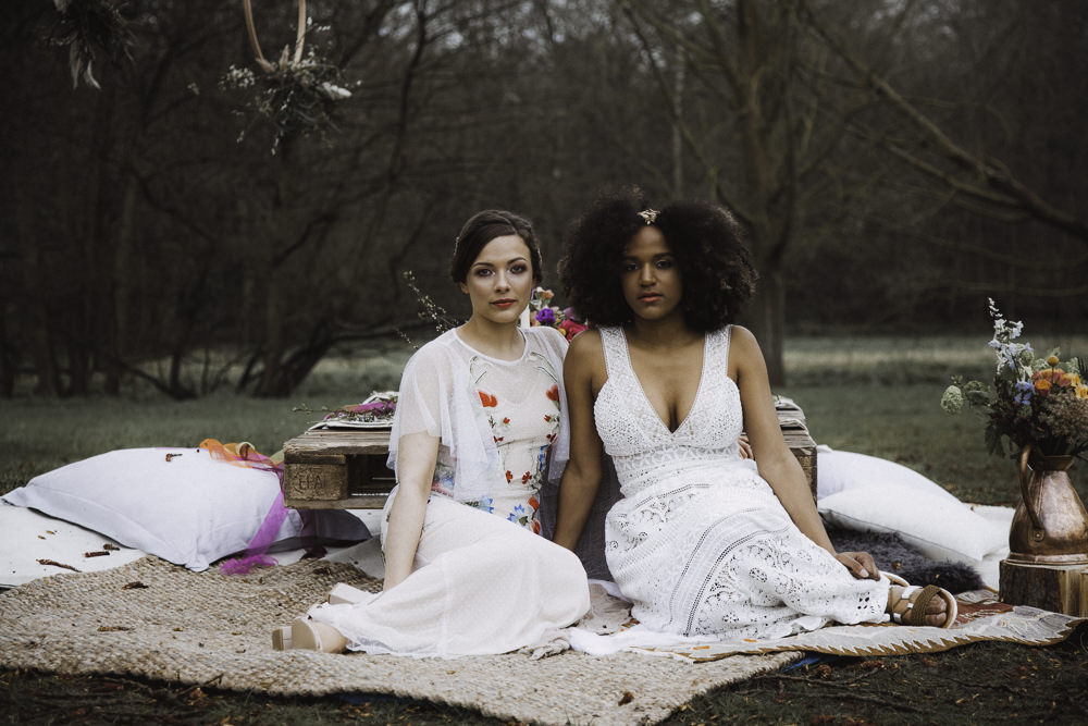 Colourful Boho Festival Wedding Ideas Ella Violet Photography