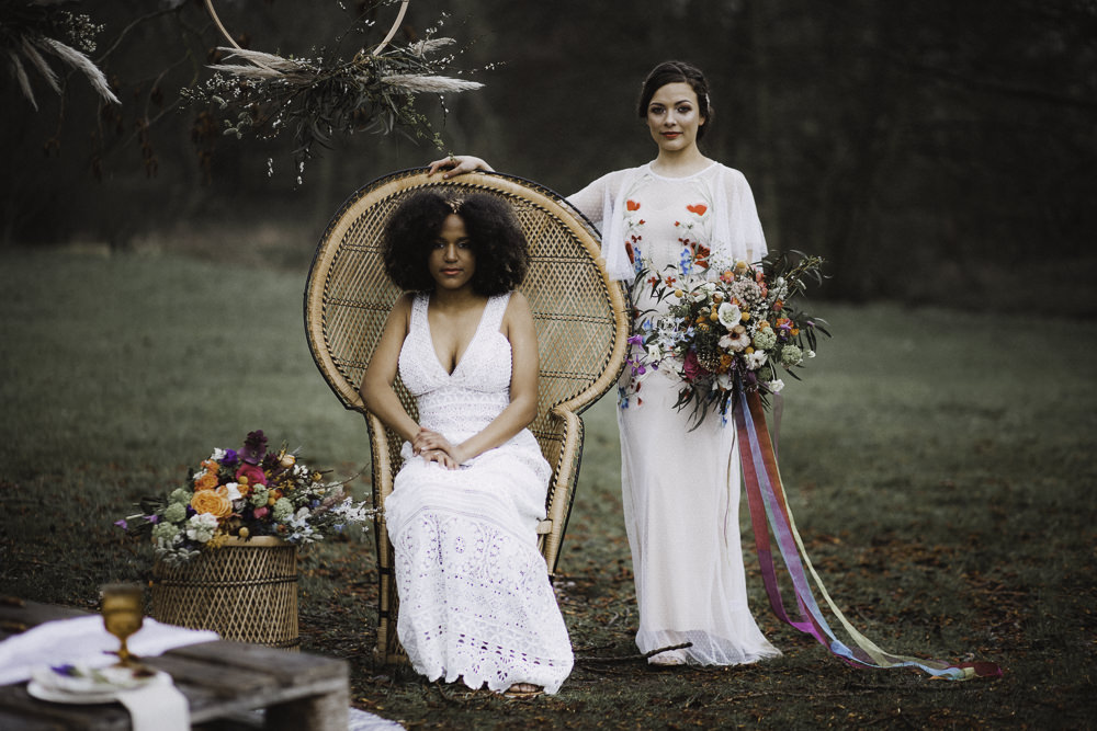 Colourful Boho Festival Wedding Ideas Ella Violet Photography
