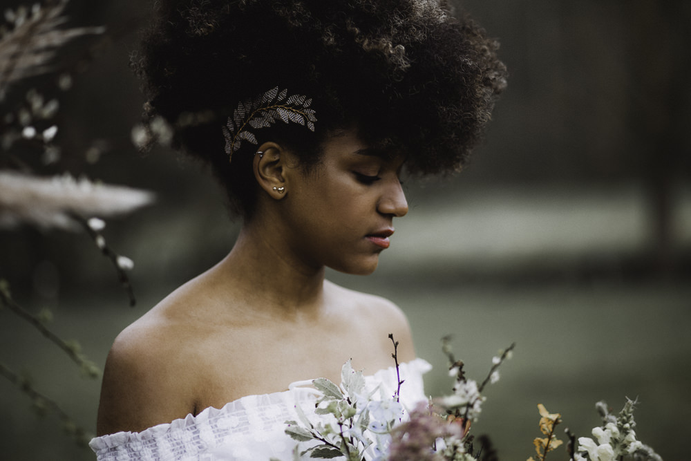 Make Up Hair Bride Bridal Style Beauty Hair Accessory Colourful Boho Festival Wedding Ideas Ella Violet Photography