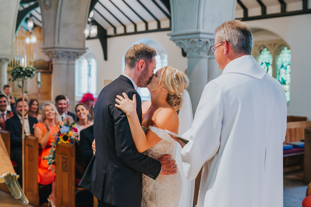 Colourful Bright Summer Pub Wedding Charlotte Razzell Photography