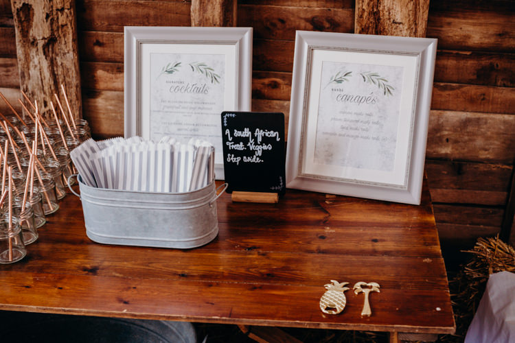 Menu Stationery Sign Creative Hertfordshire Barn Boho DIY Wedding Beard and Mane Photography
