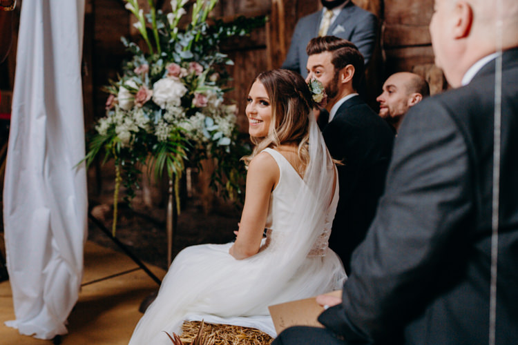 Creative Hertfordshire Barn Boho DIY Wedding Beard and Mane Photography
