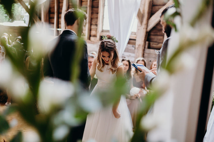 Creative Hertfordshire Barn Boho DIY Wedding Beard and Mane Photography