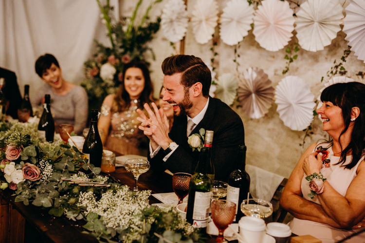 Creative Hertfordshire Barn Boho DIY Wedding Beard and Mane Photography