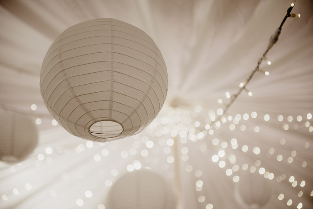 Marquee Lanterns Fairy Lights Decor White Crow Hill Wedding Tim Simpson Photography