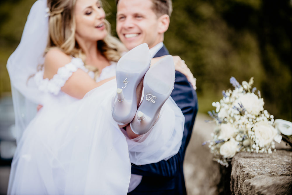 I Do Shoe Stickers Bride Bridal Crow Hill Wedding Tim Simpson Photography