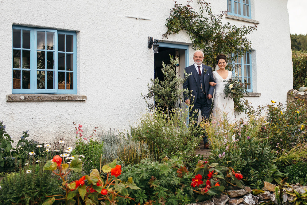 Devon Garden Wedding Tipi Freckle Photography