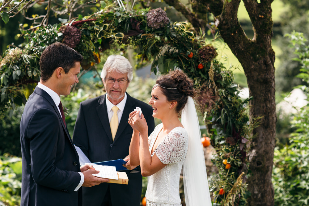 Devon Garden Wedding Tipi Freckle Photography