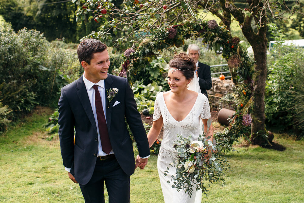 Devon Garden Wedding Tipi Freckle Photography