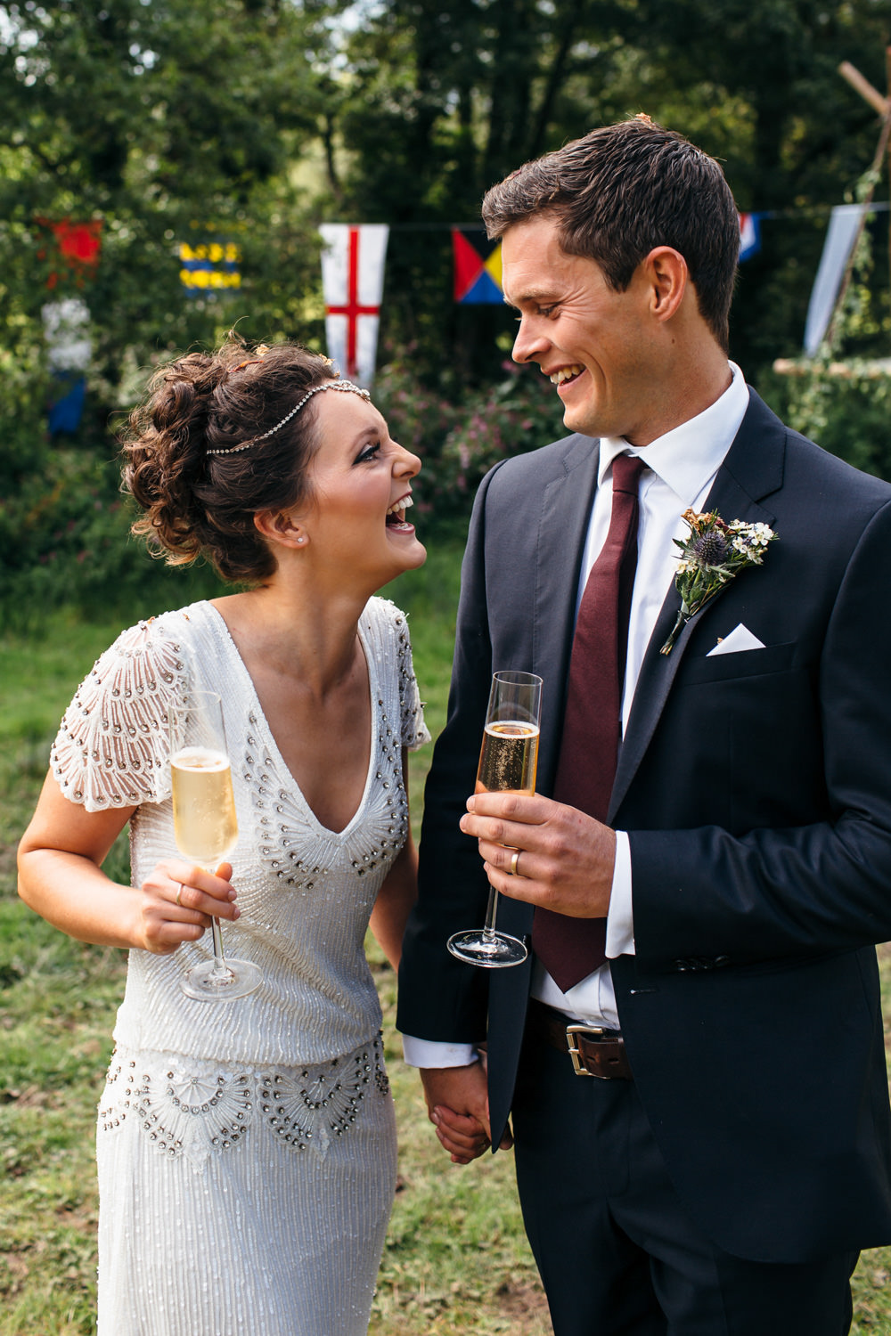 Devon Garden Wedding Tipi Freckle Photography