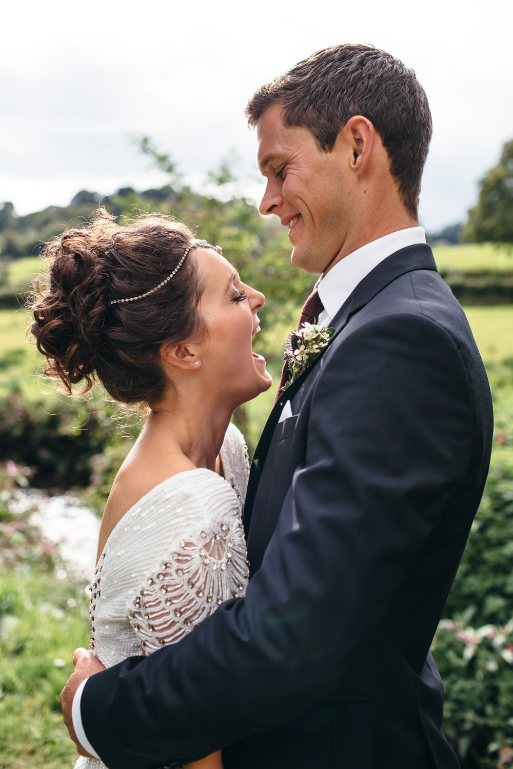 Devon Garden Wedding Tipi Freckle Photography