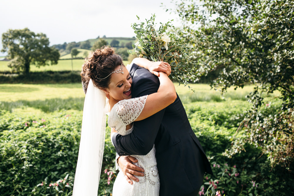 Devon Garden Wedding Tipi Freckle Photography