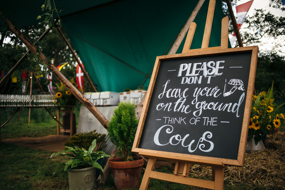 Devon Garden Wedding Tipi Freckle Photography