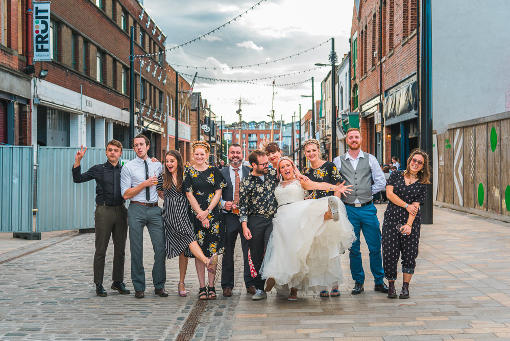 Fruit Space Hull Warehouse Wedding M&G Photographic