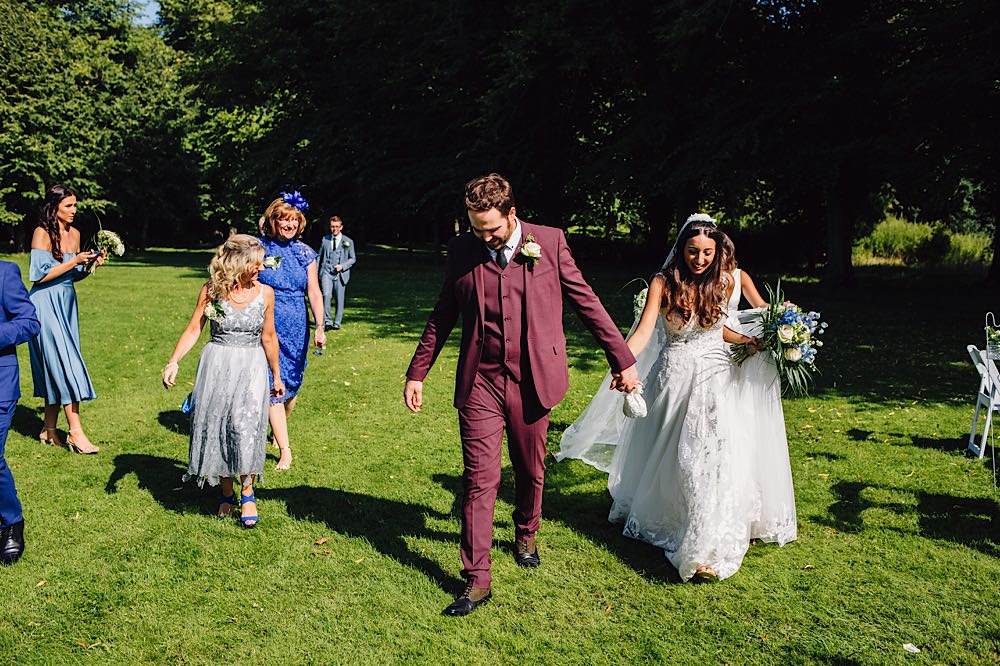 Great Fosters Wedding Roo Stain Photography