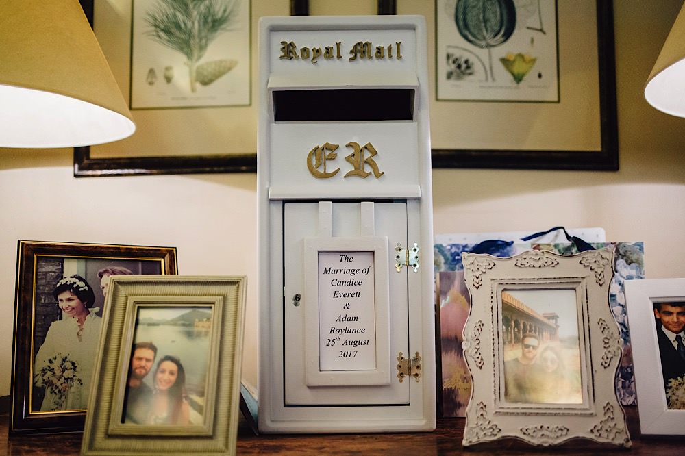 Post Box Cards Great Fosters Wedding Roo Stain Photography