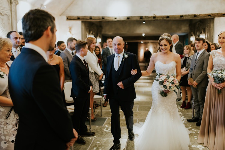 Bride Bridal Headpiece Veil Sweetheart Neckline Dress Gown Le Petit Chateau Wedding Chris Randle Photography