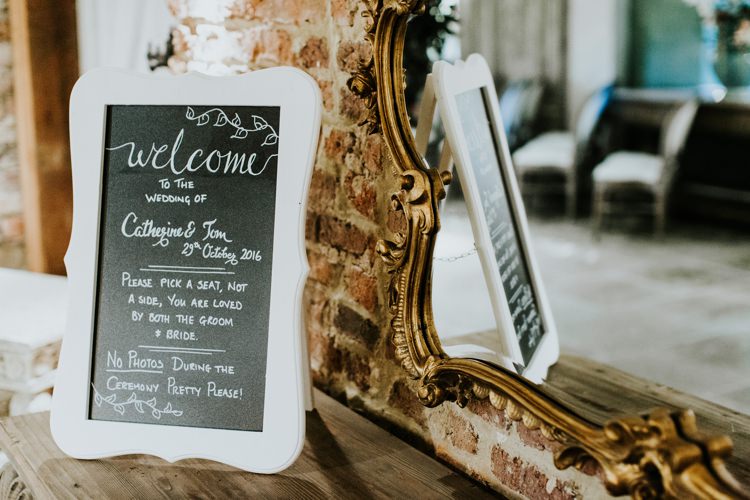 Welcome Sign Chalk Board Le Petit Chateau Wedding Chris Randle Photography